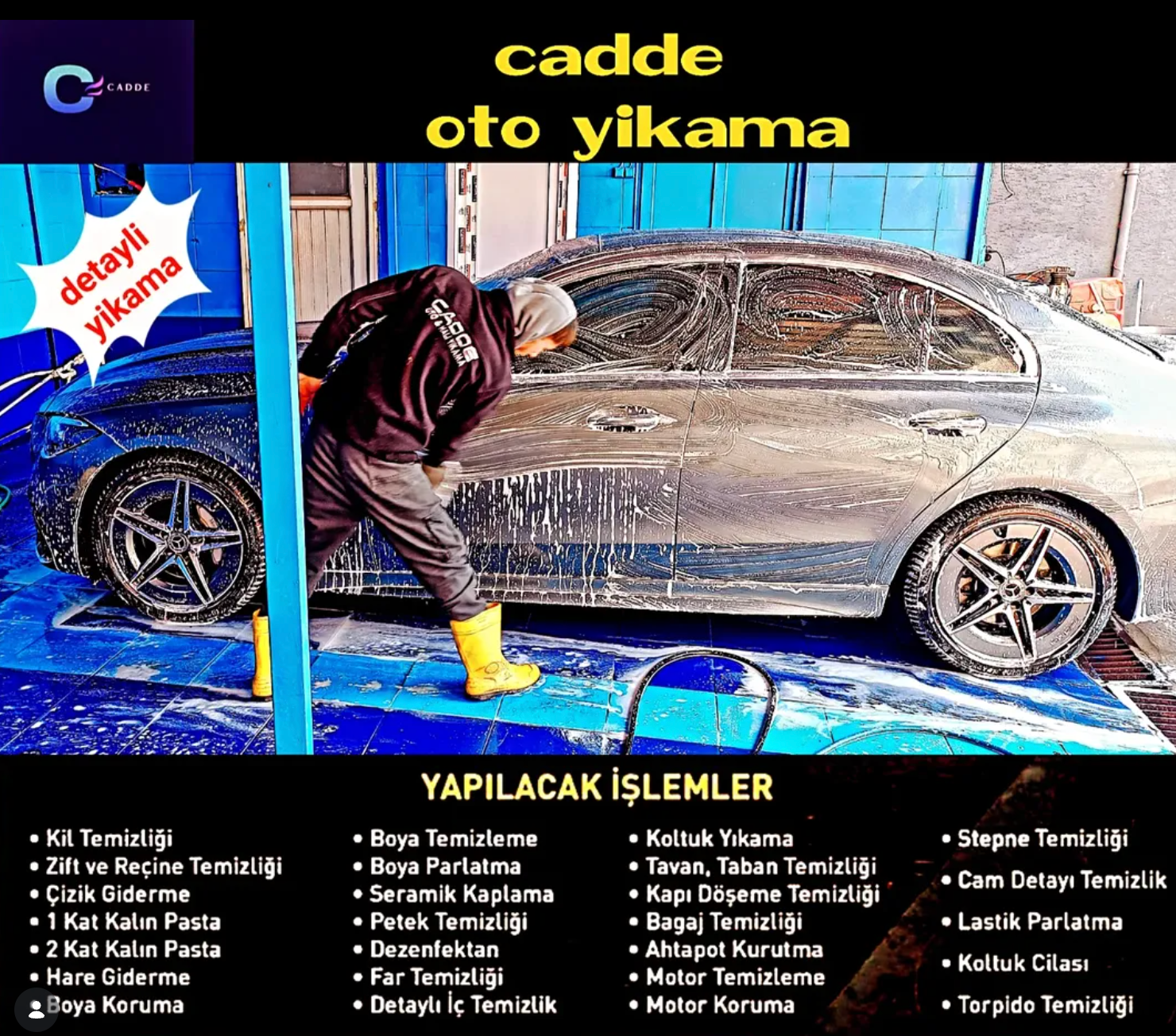 CADDE OTO YIKAMA - KARTAL / İSTANBUL