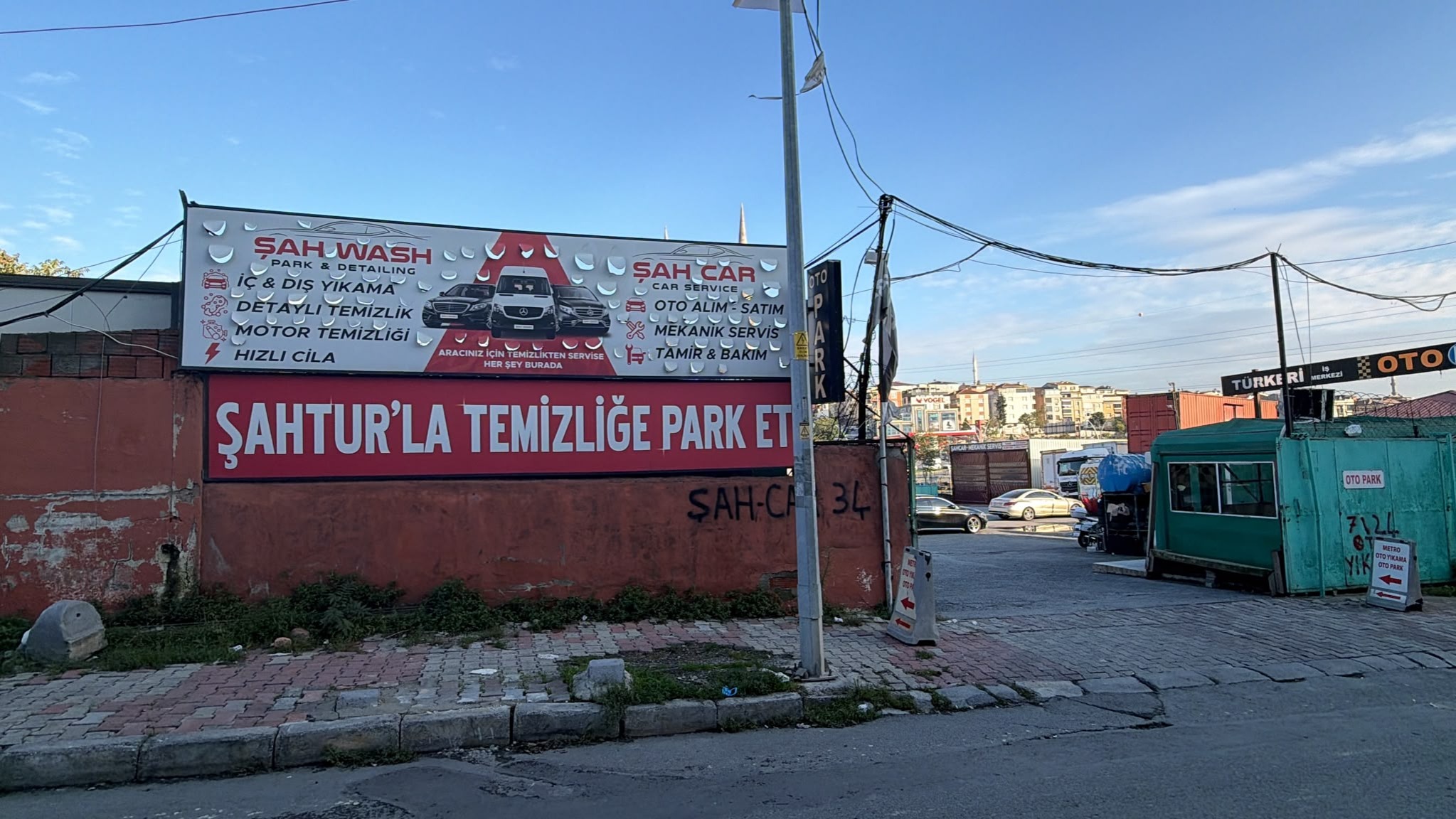 ŞAH WASH OTO YIKAMA - GAZİOSMANPAŞA / İSTANBUL