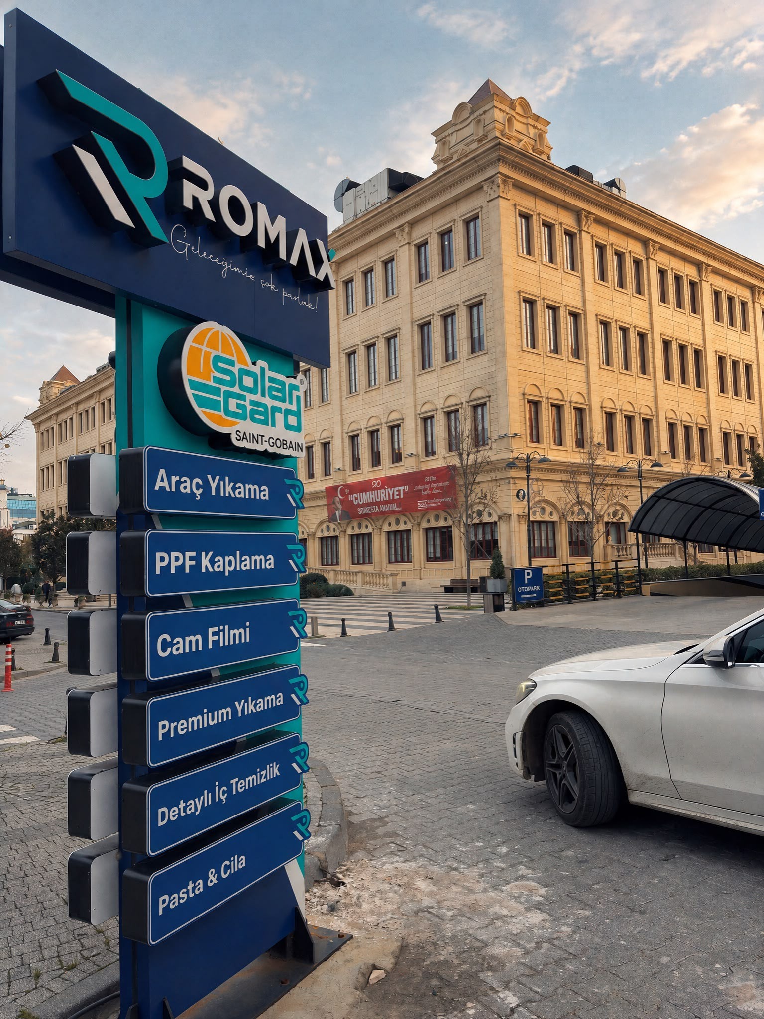 ROMAX OTO YIKAMA & ARAÇ KAPLAMA & CAM FİLMİ - BÜYÜKÇEKMECE / İSTANBUL